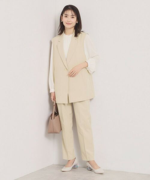 ITS'DEMO / イッツデモ ベスト | 【洗濯機OK／イージーケア】ツイルストレッチジレ | 詳細7