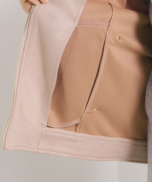 ITS'DEMO / イッツデモ ノーカラージャケット | カットスエードジャケット | 詳細21