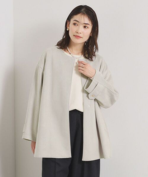 ITS'DEMO / イッツデモ その他アウター | カットスエードコート | 詳細5