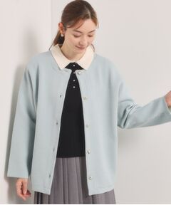 ITS'DEMO / イッツデモ カーディガン・ボレロ | 【手洗い可】Wフェイスニットコーディガン