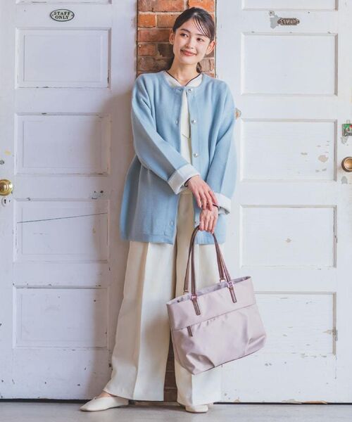 ITS'DEMO / イッツデモ カーディガン・ボレロ | 【手洗い可】Wフェイスニットコーディガン | 詳細2