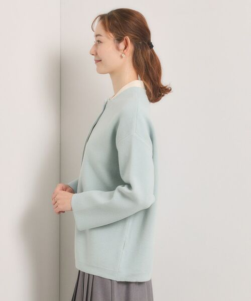 ITS'DEMO / イッツデモ カーディガン・ボレロ | 【手洗い可】Wフェイスニットコーディガン | 詳細29