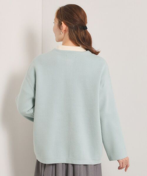 ITS'DEMO / イッツデモ カーディガン・ボレロ | 【手洗い可】Wフェイスニットコーディガン | 詳細30