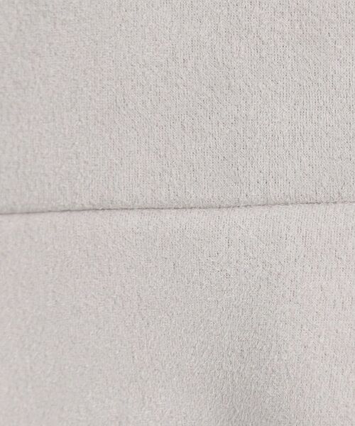 ITS'DEMO / イッツデモ ミニ丈・ひざ丈ワンピース | カットスエードジャンスカ | 詳細8