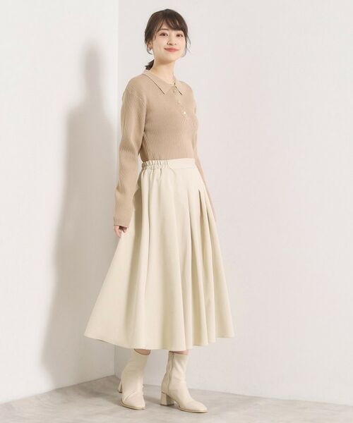 ITS'DEMO / イッツデモ ロング・マキシ丈ワンピース | 【手洗い可】ドッキングワンピース | 詳細13