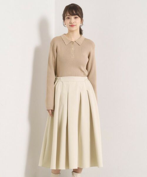 ITS'DEMO / イッツデモ ロング・マキシ丈ワンピース | 【手洗い可】ドッキングワンピース | 詳細15