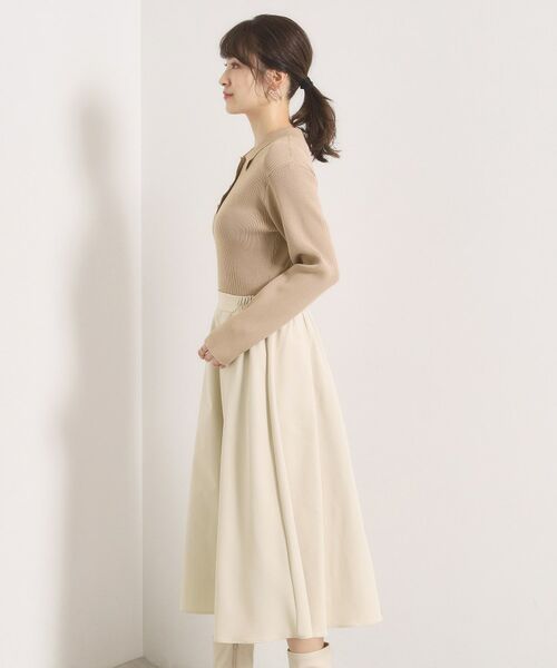 ITS'DEMO / イッツデモ ロング・マキシ丈ワンピース | 【手洗い可】ドッキングワンピース | 詳細16