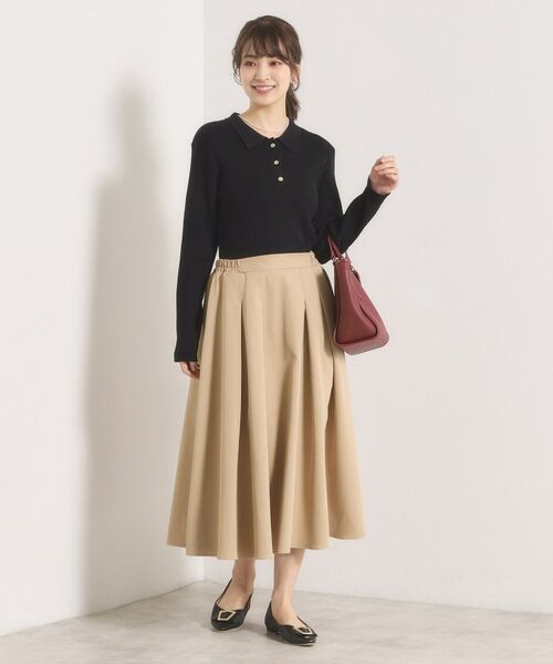 ITS'DEMO / イッツデモ ロング・マキシ丈ワンピース | 【手洗い可】ドッキングワンピース | 詳細4