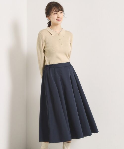 ITS'DEMO / イッツデモ ロング・マキシ丈ワンピース | 【手洗い可】ドッキングワンピース | 詳細7