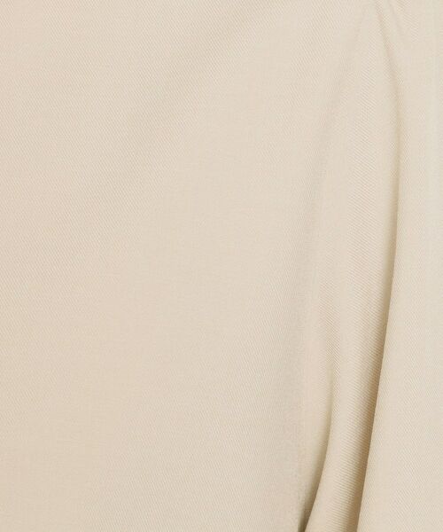 ITS'DEMO / イッツデモ シャツ・ブラウス | 【洗濯機OK／イージーケア】ツイルストレッチペプラムブラウス | 詳細8