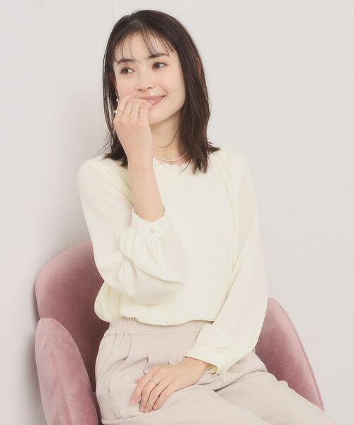 ITS'DEMO / イッツデモ シャツ・ブラウス | 【手洗い可】プリーツブラウス | 詳細1