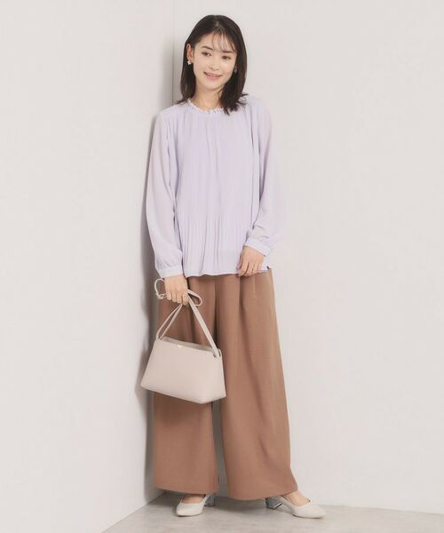ITS'DEMO / イッツデモ シャツ・ブラウス | 【手洗い可】プリーツブラウス | 詳細11