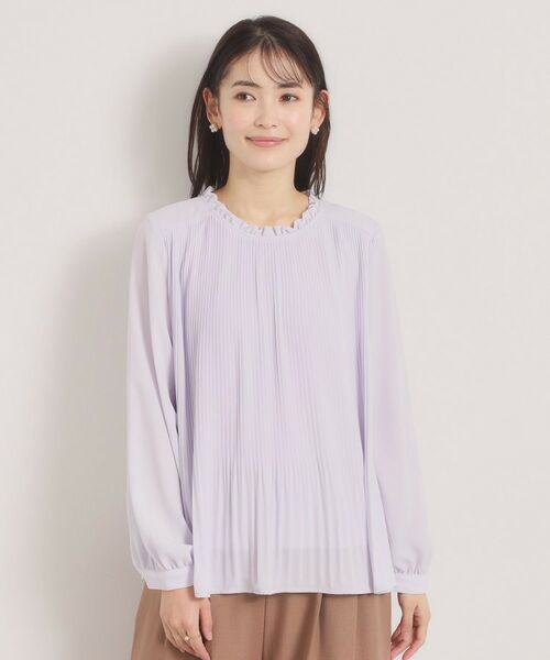 ITS'DEMO / イッツデモ シャツ・ブラウス | 【手洗い可】プリーツブラウス | 詳細13