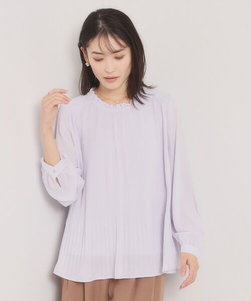 ITS'DEMO / イッツデモ シャツ・ブラウス | 【手洗い可】プリーツブラウス | 詳細9