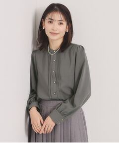 ITS'DEMO / イッツデモ シャツ・ブラウス | 【手洗い可】フロントピンタックブラウス