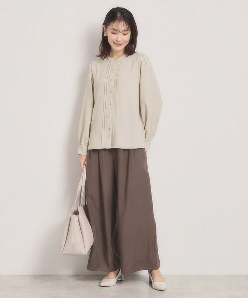 ITS'DEMO / イッツデモ シャツ・ブラウス | 【手洗い可】フロントピンタックブラウス | 詳細11