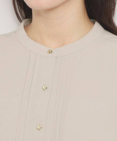 ITS'DEMO / イッツデモ シャツ・ブラウス | 【手洗い可】フロントピンタックブラウス | 詳細16