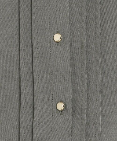 ITS'DEMO / イッツデモ シャツ・ブラウス | 【手洗い可】フロントピンタックブラウス | 詳細8