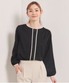 ITS'DEMO / イッツデモ シャツ・ブラウス | 【入卒／手洗い可】配色ブラウス