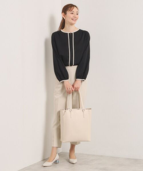 ITS'DEMO / イッツデモ シャツ・ブラウス | 【入卒／手洗い可】配色ブラウス | 詳細11