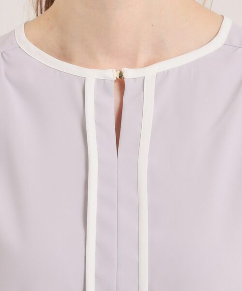 ITS'DEMO / イッツデモ シャツ・ブラウス | 【入卒／手洗い可】配色ブラウス | 詳細16