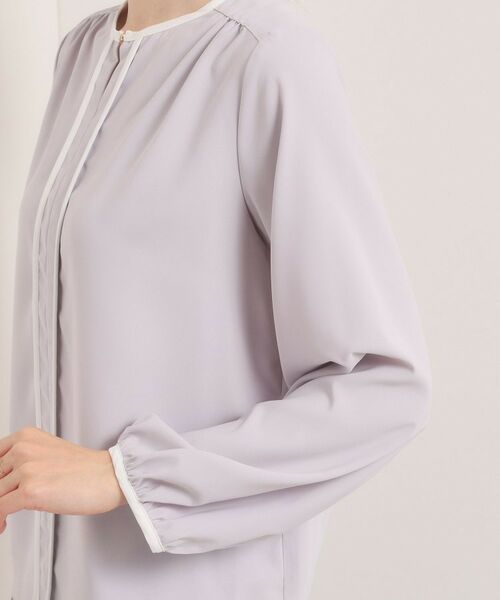 ITS'DEMO / イッツデモ シャツ・ブラウス | 【入卒／手洗い可】配色ブラウス | 詳細18