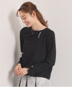 ITS'DEMO / イッツデモ シャツ・ブラウス | 【入卒／手洗い可】ドレープブラウス