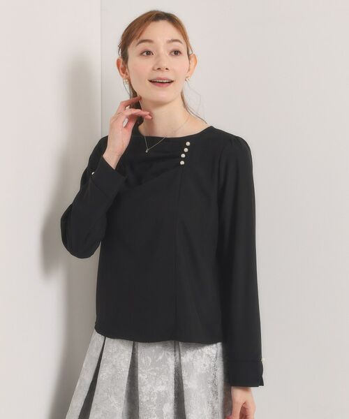 ITS'DEMO / イッツデモ シャツ・ブラウス | 【入卒／手洗い可】ドレープブラウス | 詳細10