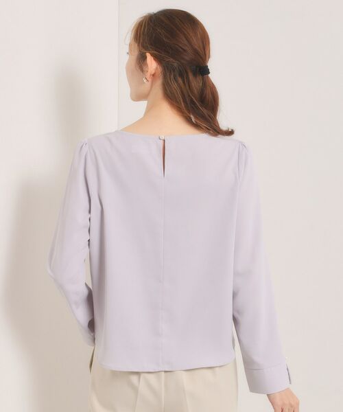 ITS'DEMO / イッツデモ シャツ・ブラウス | 【入卒／手洗い可】ドレープブラウス | 詳細15