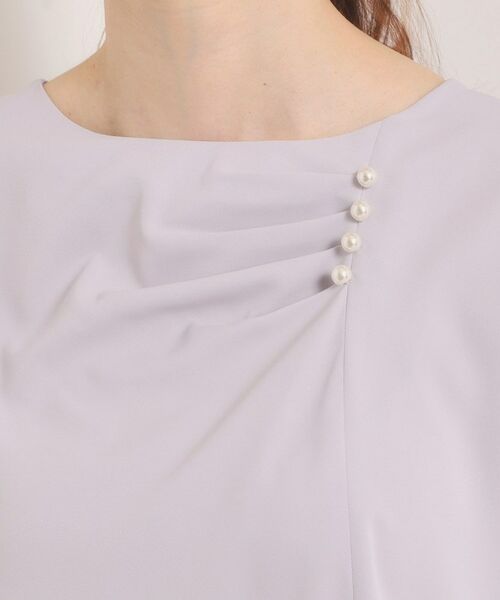 ITS'DEMO / イッツデモ シャツ・ブラウス | 【入卒／手洗い可】ドレープブラウス | 詳細16