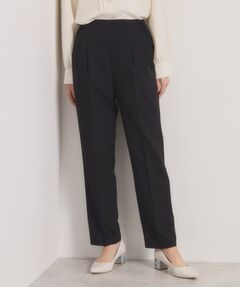 ITS'DEMO / イッツデモ パンツ | 【洗濯機OK／イージーケア】ツイルストレッチテーパードパンツ