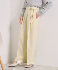 ITS'DEMO / イッツデモ パンツ | ループベルトワイドパンツ