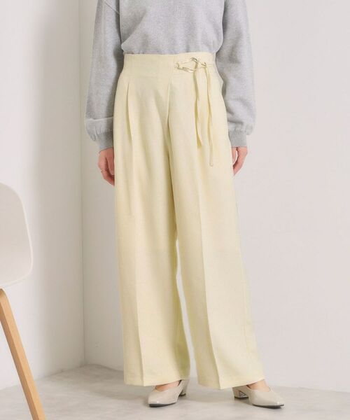 ITS'DEMO / イッツデモ パンツ | ループベルトワイドパンツ | 詳細13