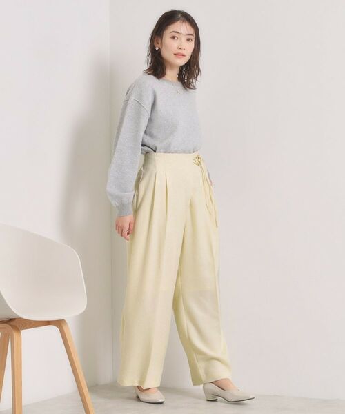 ITS'DEMO / イッツデモ パンツ | ループベルトワイドパンツ | 詳細2