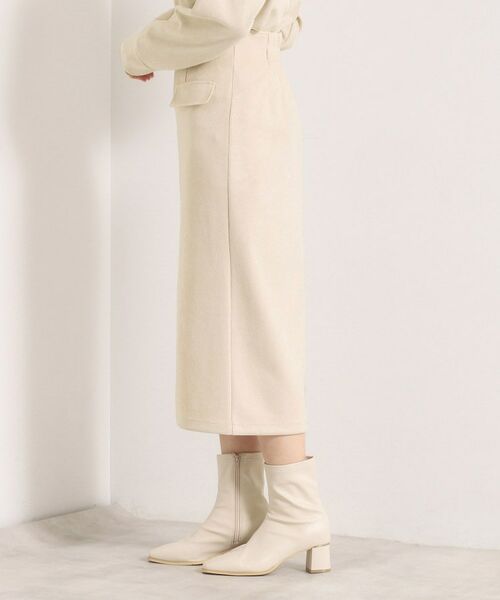 ITS'DEMO / イッツデモ スカート | 【セットアップ可／手洗い可】カットスエードスカート | 詳細18