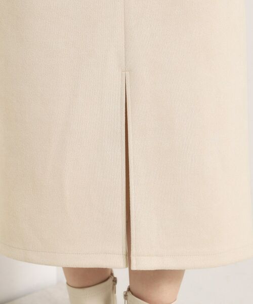 ITS'DEMO / イッツデモ スカート | 【セットアップ可／手洗い可】カットスエードスカート | 詳細22