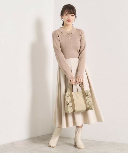 ITS'DEMO / イッツデモ トートバッグ | フリルテープミニトート | 詳細6