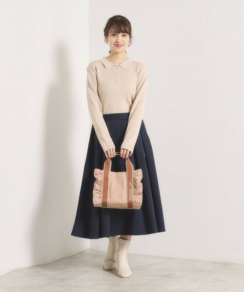 ITS'DEMO / イッツデモ トートバッグ | フリルテープミニトート | 詳細8