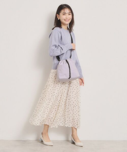 ITS'DEMO / イッツデモ ショルダーバッグ | 【5ポケット】刺繍ドロストショルダー | 詳細6