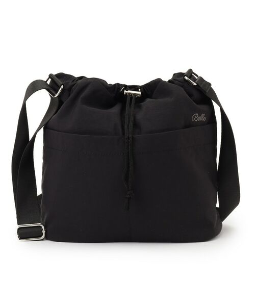 ITS'DEMO / イッツデモ ショルダーバッグ | 【5ポケット】刺繍ドロストショルダー | 詳細8