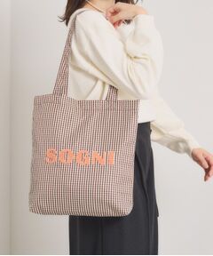 ITS'DEMO / イッツデモ トートバッグ | 【A4対応】ロゴポップトート