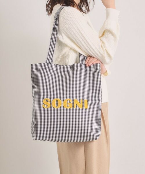 ITS'DEMO / イッツデモ トートバッグ | 【A4対応】ロゴポップトート（ブラック(219)）