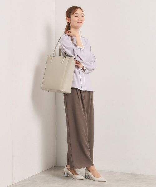 ITS'DEMO / イッツデモ トートバッグ | PU軽量2WAY縦型A4トート | 詳細8