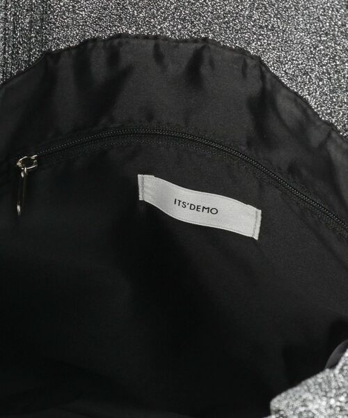 ITS'DEMO / イッツデモ ショルダーバッグ | ラメドロストトート | 詳細17