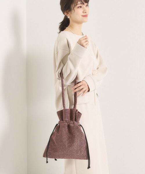 ITS'DEMO / イッツデモ ショルダーバッグ | ラメドロストトート | 詳細3