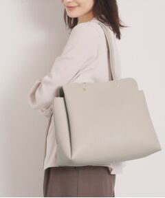 ITS'DEMO / イッツデモ トートバッグ | ＜楽もち＞軽量PU三層A4トート