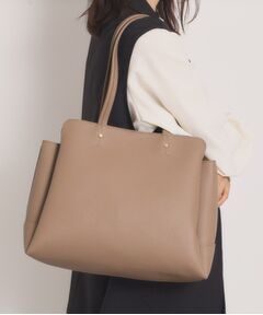 ITS'DEMO / イッツデモ トートバッグ | ＜楽もち＞軽量PU三層A4トート