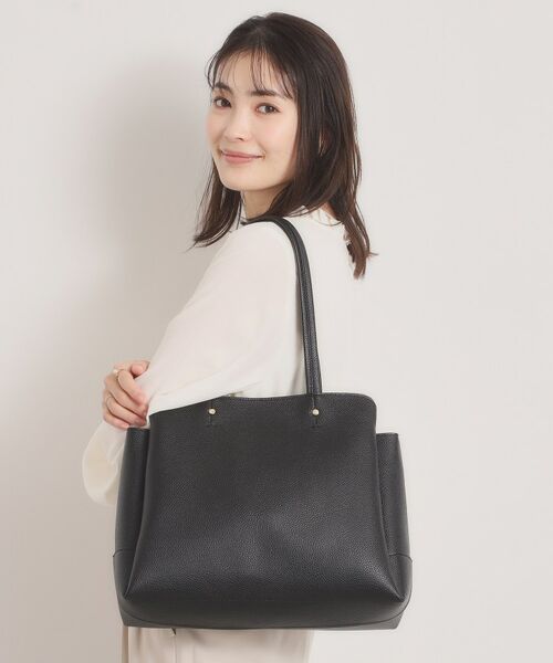 ITS'DEMO / イッツデモ トートバッグ | ＜楽もち＞軽量PU三層A4トート | 詳細3