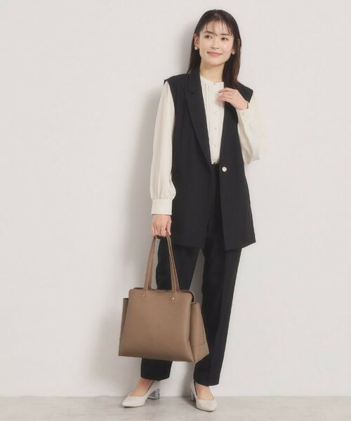 ITS'DEMO / イッツデモ トートバッグ | ＜楽もち＞軽量PU三層A4トート | 詳細6