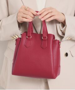 ITS'DEMO / イッツデモ トートバッグ | ＜楽もち＞軽量PU三層2WAYトート